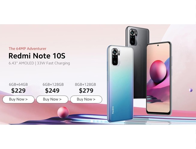 На AliExpress смартфон Xiaomi Redmi Note 10S по низкой цене