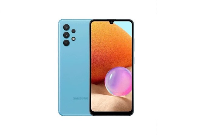 МТС - смартфон Samsung Galaxy A32 4/64Gb Blue за 14840₽