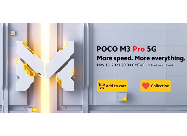 Анонс старта продаж на AliExpress смартфона POCO M3 Pro 5G