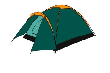 Недорогая 3-местная палатка Totem Summer 3 Plus V2 на Яндекс.Маркет