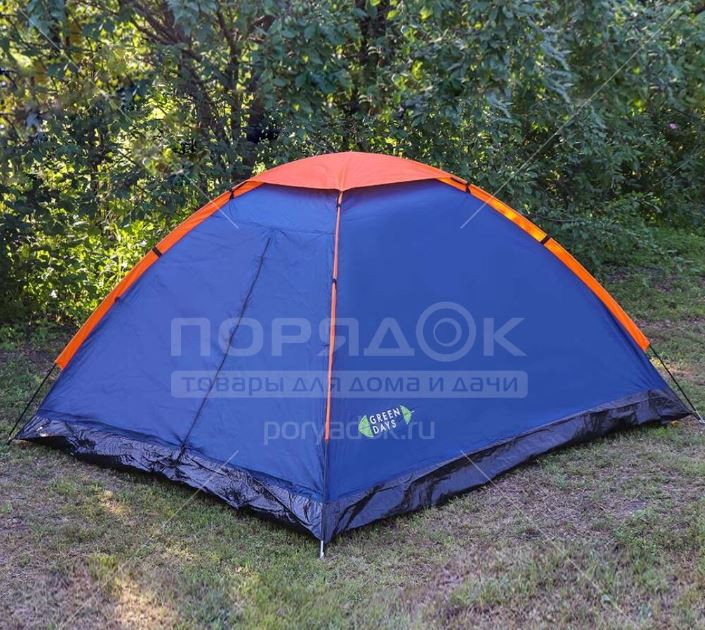 Бюджетные 4-местные палатки Green Days со скидками