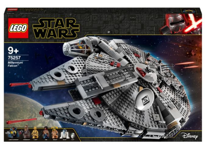 Конструктор LEGO Star Wars 75257 Episode IX Сокол Тысячелетия по скидке