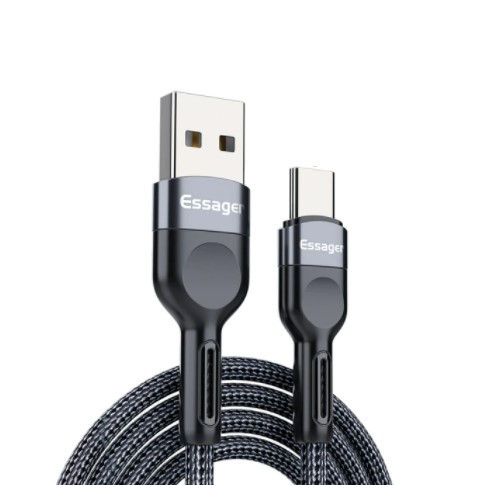 Самая низкая цена на кабель для зарядки Essager USB Type-C