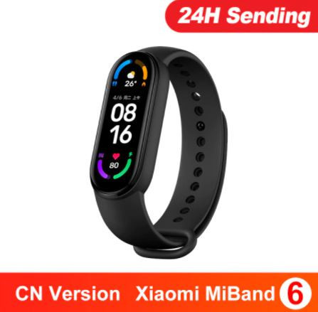 Спортивный браслет Xiaomi Mi Band 6 по лучшей цене