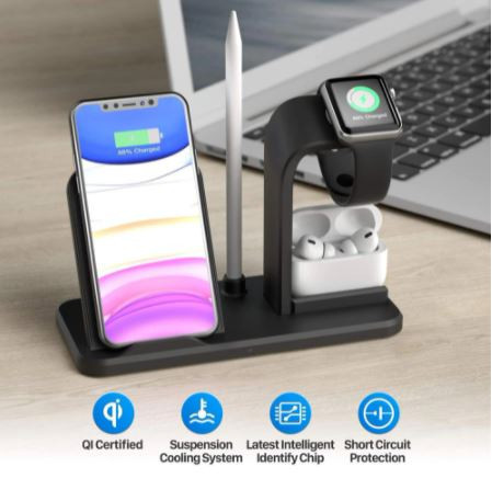 Беспроводное зарядное устройство 3 в 1 SZYSGSD по низкой цене