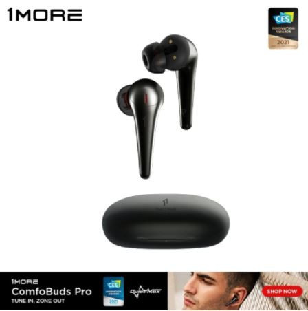 Беспроводные наушники 1MORE Comfobuds Pro и 1MORE ComfoBuds 2 по выгодным ценам