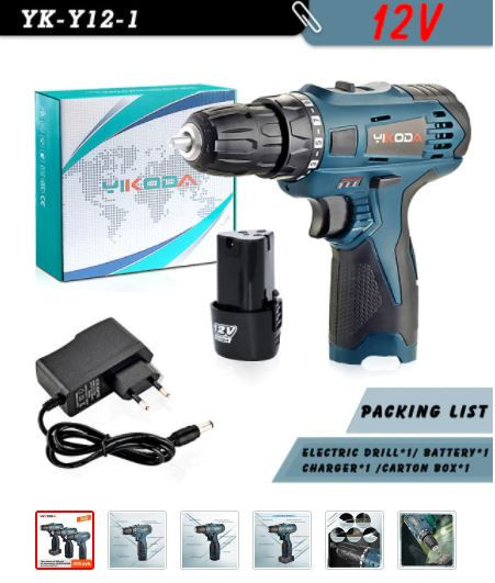 Электрическая дрель YIKODA YK-Y12-1 со скидкой