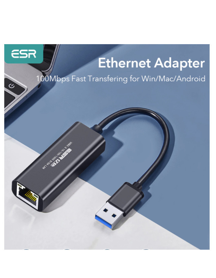 Ethernet адаптер ESR USB 3.0 Wired Network Adapter по низкой цене