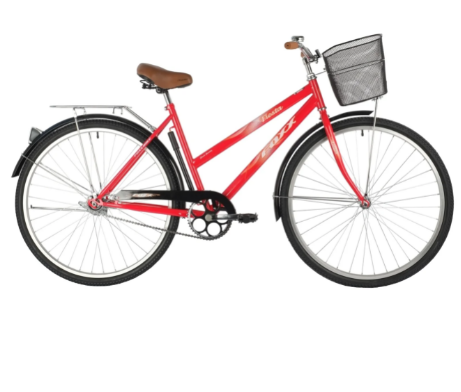 Городской велосипед Foxx Fiesta 28 (2021) красный 20" по низкой цене