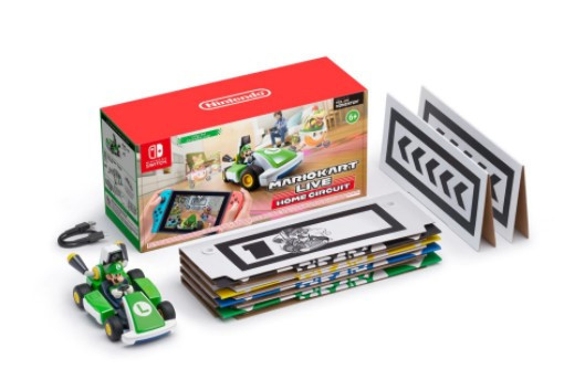 Хорошая скидка на игру для Nintendo Switch Mario Kart Live: Home Circuit - набор Luigi