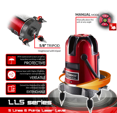 Лазерный уровень DEKO со скидкой