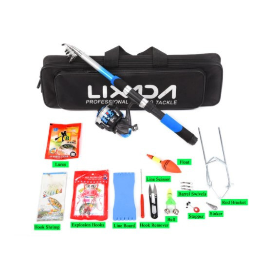 Набор для рыбалки Lixada Combo по отличной цене