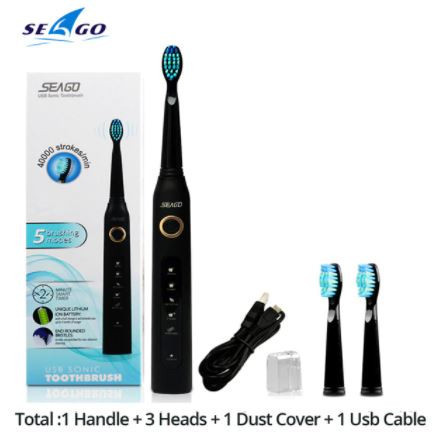Низкая цена на электрическую зубную щётку Seago SG-507