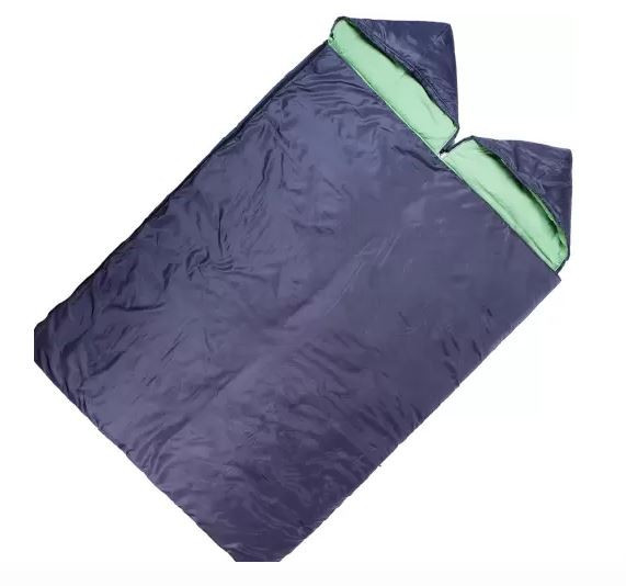 Низкая цена на спальный мешок 2-х местный MACLAY 3-слойный, 225х140 см, с капюшоном (4198885)