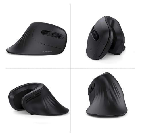Скидка на беспроводную вертикальную мышь DAREU