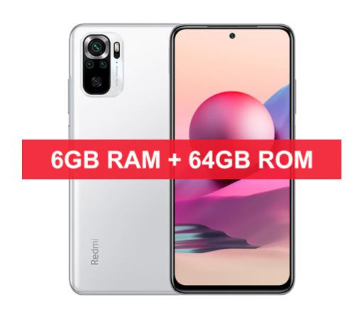 Смартфон Xiaomi Redmi Note 10S 6+64GB со скидкой по промокоду