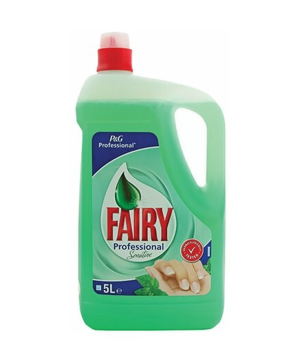 Средство для мытья посуды Fairy Professional Sensitive для чувствительной кожи рук 5 л