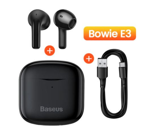 TWS наушники Baseus E3 с хорошей скидкой