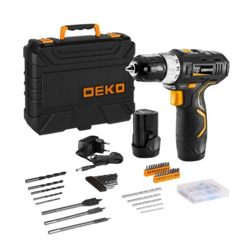 Дрель-шуруповёрт DEKO GCD12DU3 SET5 по низкой цене