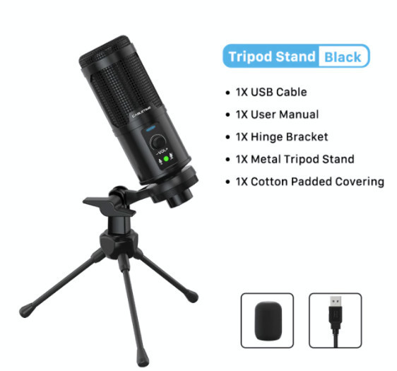 Конденсаторный микрофон CABLETIME C385 по хорошей цене