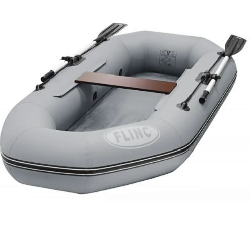 Надувная гребная лодка Flinc F240L со скидкой по промокоду