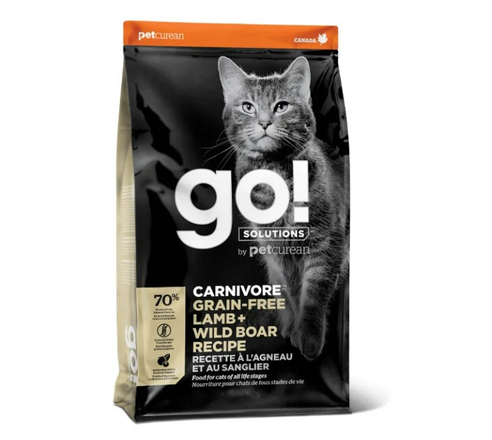 Подборка сухого корма для кошек и котят GO! по низким ценам