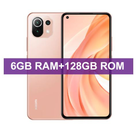 Смартфон Xiaomi Mi 11 Lite 8/128Gb розовый по самой низкой цене