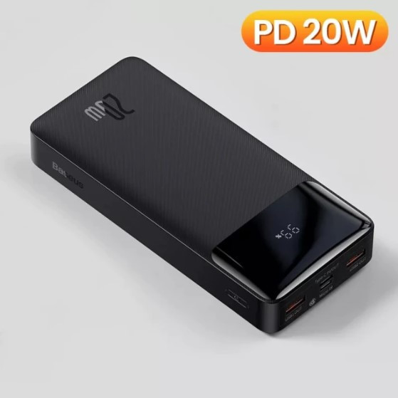 Выгодная цена на внешний аккумулятор Baseus Power Bank 20000 мАч