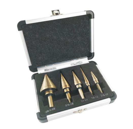 Набор кобальтовых ступенчатых свёрл ALLSOME 5 шт. за 999₽