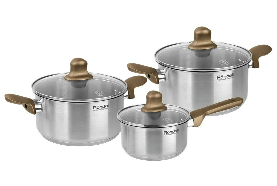 Набор посуды Rondell Impressia Bronze RDS-1286 по низкой цене