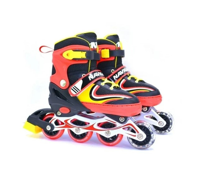 Раздвижные роликовые коньки Navigator со светом за 999₽