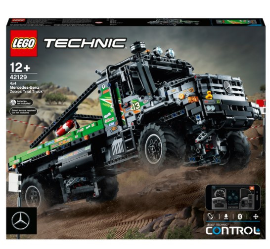 Конструктор LEGO Technic 42129 Полноприводный грузовик-внедорожник Mercedes-Benz Zetros со скидкой