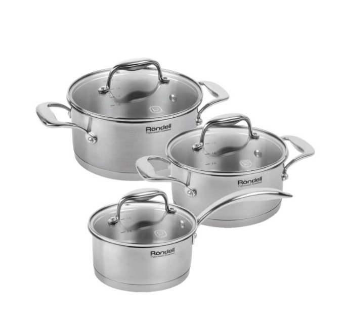 Набор посуды RONDELL Glisset RD-1093 6 предметов по выгодной цене