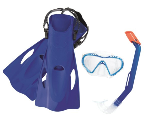 Наборы для плавания с ластами Bestway Firefish за 384₽