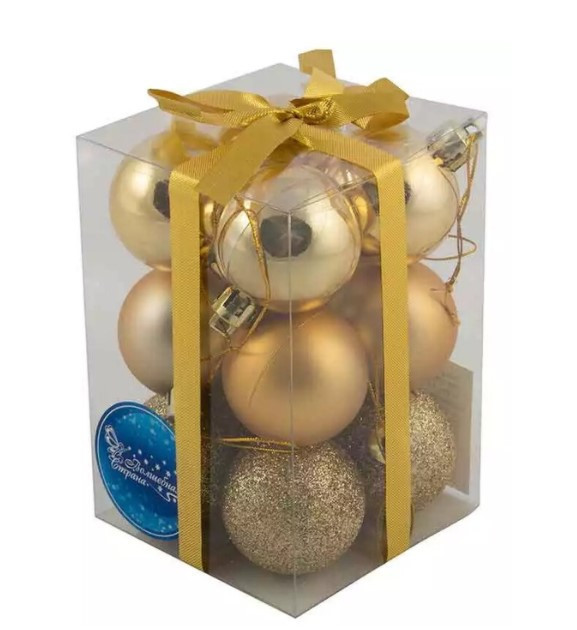 Новогодние игрушки с хорошими скидками по акции 3=4 на Яндекс.Маркет