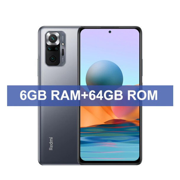 Смартфон Xiaomi Redmi Note 10 Pro 6 ГБ/64 ГБ по низкой цене на распродаже 11.11 AliExpress