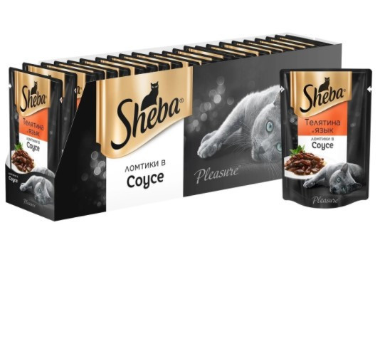 Влажный корм для кошек Sheba Pleasure, 24 шт. х 85 г с отличной скидкой