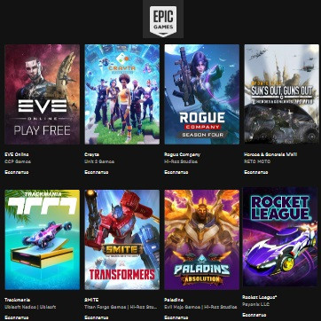 Забираем бесплатные игры в Epic Games