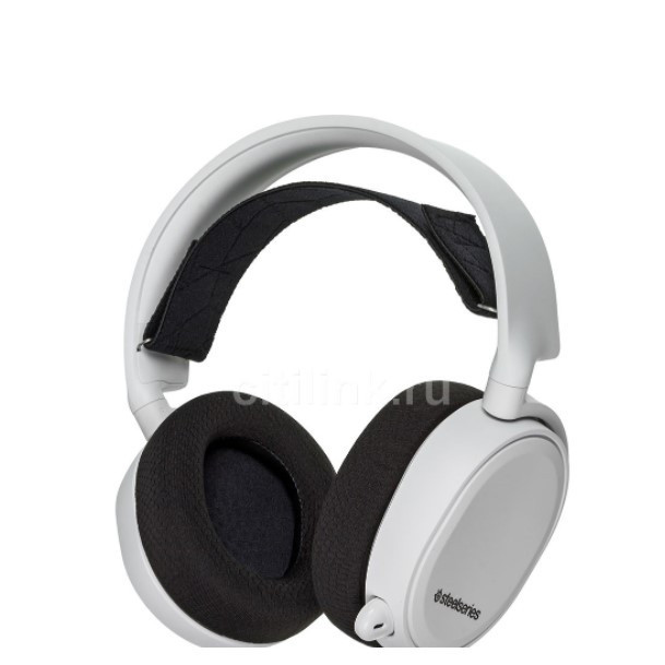 Гарнитура игровая SteelSeries Arctis 3 2019 Edition в белом цвете по низкой цене