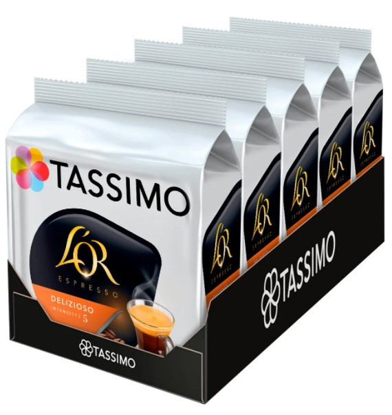 Кофе в капсулах Tassimo L'or Espresso Delizioso (80 капсул) по выгодной цене