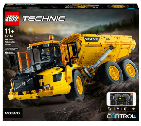 Конструктор LEGO Technic 42114 Самосвал Volvo 6х6 по отличной цене
