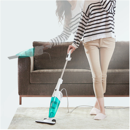 Ручной вертикальный пылесос Deerma DX118C по низкой цене