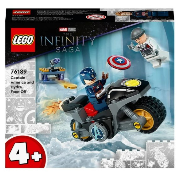 Конструктор LEGO Marvel Avengers Movie 4 76189 Битва капитана Америка с Гидрой за 469₽