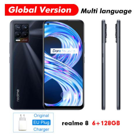 Смартфон Realme 8 6/128ГБ по классной цене