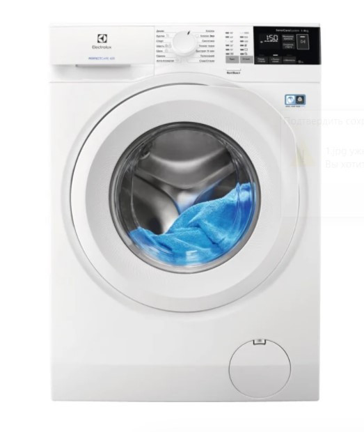 Стиральная машина Electrolux EW6F4R08WU с загрузкой 8 кг со скидкой по промокоду