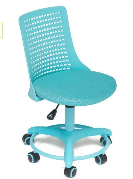 Компьютерное кресло TetChair Кидди детское, цвет бирюзовый по выгодной цене