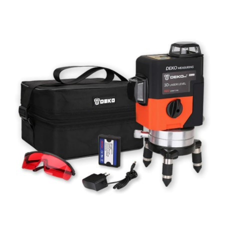 Лазерный уровень 3D Deko HV-LL12R по хорошей цене