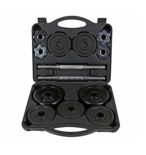 Набор гантелей в кейсе 20 кг по классной цене