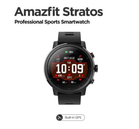 Смарт-часы Amazfit Stratos по классной цене