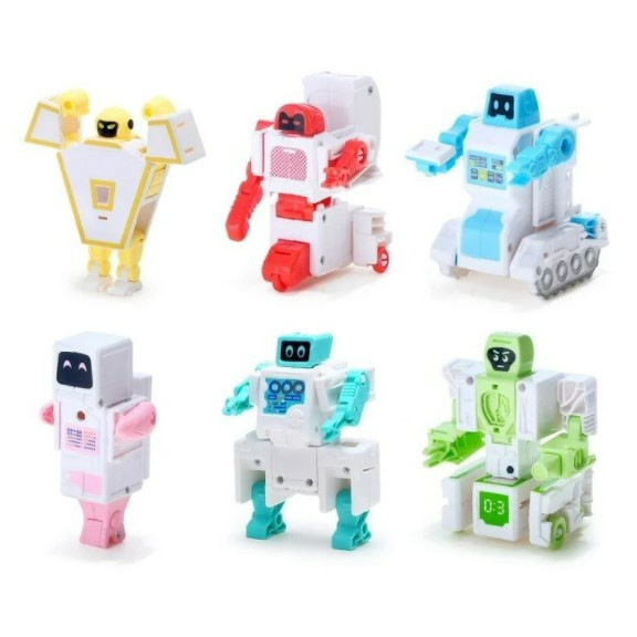 Трансформер Dade Toys Семейный защитник Робот для дома 6 в 1 со скидкой